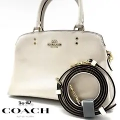 コーチ ショルダーバッグ ミニリリー 2way オフホワイト