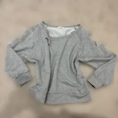 Y2K ダメージ スウェット パーカー