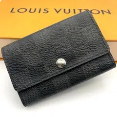 ルイヴィトン ミュルティクレ6 キーケース キーホルダー ダミエグラフィット 黒