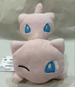 ポケットモンスター ポケモン いろんなおかお ぬいぐるみ ポーチ　ミュウ　2点