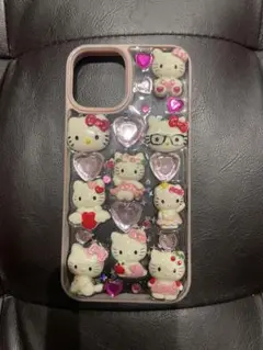 ハローキティデザイン iPhoneケース