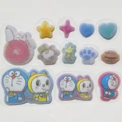 コットンパフィーシール 正規品 ドラえもん スヌーピー セット おすそ分け