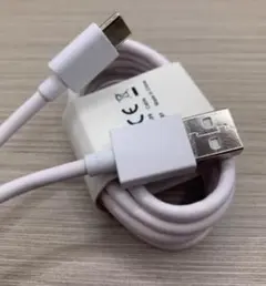USB Type-C 充電ケーブル ホワイト