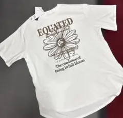 新品未使用　アベイル　EQUATED 花柄プリント Tシャツ 4Lのサムネイル