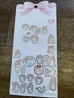 マイメロディ　シール　平成レトロ