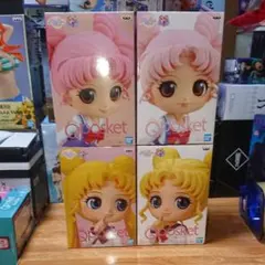 Q posket 月野うさぎ&ちびうさ 全四種セット