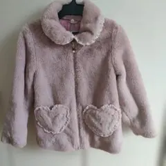 さらにお値下げしました【美品】アクシーズファム ファージャケット ピンク 140