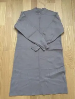 限定お値下げ✴︎ユニクロ　ニットワンピ　ベージュ　Lサイズ