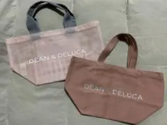 DEAN&DELUCA  トート S コーラル　メッシュ　ピンク