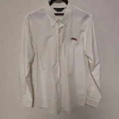 ホワイト ボタンダウンシャツ XL