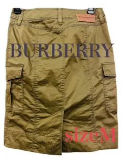 BURBERRY　バーバリー カーキ タイトスカートサイズ：38　Mのサムネイル