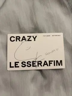 LE SSERAFIM ルセラフィム サクラ CRAZY トレカ