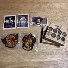 ハリー・ポッター 紋章刺繍ブローチ コレクション グリフィンドール・シークレット