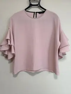 【ZARA woman】 フリル袖プルオーバー♪