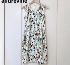 新品タグ付 アルアバイル allureville ノースリーブワンピース 綿のサムネイル