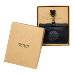 【スターバックス】リサイクルレザー IDカードホルダー【新品未使用】