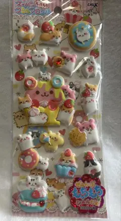 平成レトロ　スーパーマシュマロシール　もっちもち