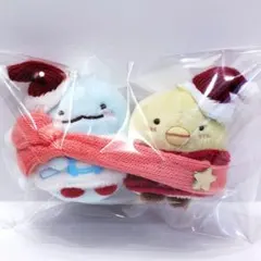 【すみっコぐらし】 クリスマス なかよしてのりぬいぐるみ ぺんぎん とかげ