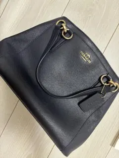 COACH バッグ ネイビー