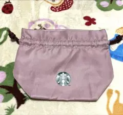 スタバ 巾着ポーチ