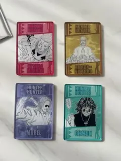 HUNTER×HUNTER キャラクターカード 4枚セット