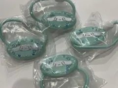 サンリオキャラクターズ　刺繍ヘアゴム　シナモロール４個セット