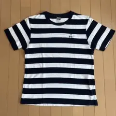 CHUMS チャムス ボーダー Tシャツ ネイビー×ホワイト Mのサムネイル