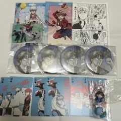 銀魂 銀魂展 万事屋 缶バッジ ポストカード まとめ売り