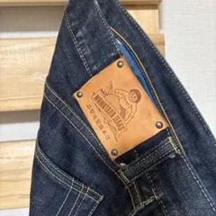 桃太郎ジーンズ　銅丹　W34 ナローテーパード　特濃インディゴブルー 桃太郎ジーンズ 銅丹 W34 ナローテーパード 特濃インディゴブルー