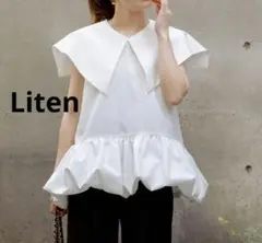 Liten chick blouse リテン チックブラウス Liten chick blouse リテン チックブラウス - メルカリ