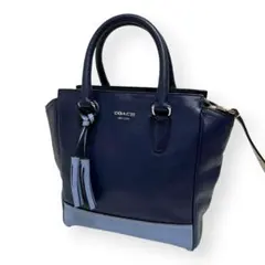 美品✨COACH　ショルダーバッグ　ハンドバッグ　2way　バイカラー