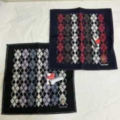 8167⑦★renoma タオルハンカチ ２枚★