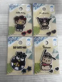 サンリオ　日焼けワッペンシールセット