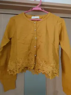 CECIL McBEE マスタード カーディガン