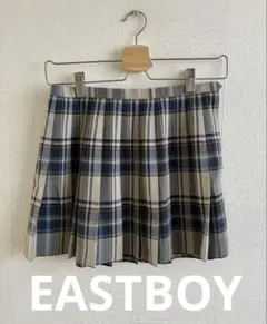 EAST BOY（イーストボーイ） チェック柄プリーツスカート サイズ9 制服風のサムネイル