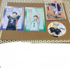 ハイキュー　アニメイトフェア特典　アニメイトカフェ　コースターなど。