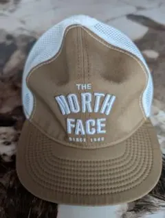 THE NORTH FACE ベージュ メッシュキャップ　ベビーモデル