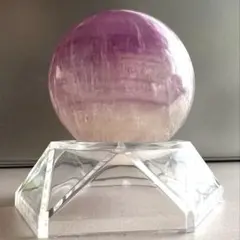 レア 高品質 グリーンアップルフローライト スフィア - メルカリ