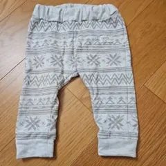 earth music&ecology キッズパンツ ノルディック柄
