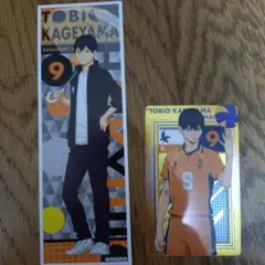 影山飛雄 ステッカー＆カードセット