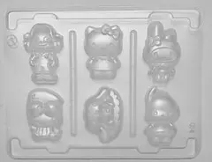 サンリオ なかよしシールグミ 型 A