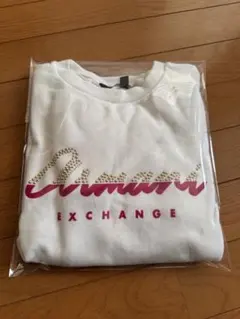 Armani Exchange ホワイト トレーナー