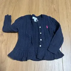 Ralph Lauren ネイビー カーディガン 18M