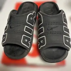 G*e様 Nike エアモアアップテンポ　スポーツサンダル ブラック/ホワイト