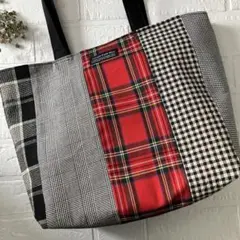 大きめトートバッグハンドメイド　2040