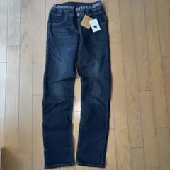 スリムフィット 長ズボン ダークブルー