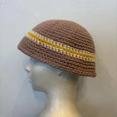 生*ジ様 ビーニー　クラッシャーハット　バケットハットy2k 古着