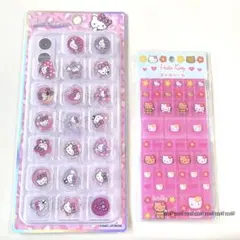 【正規品】 ハローキティ おはじき シール キラコロ タイルシール 日焼けキティ