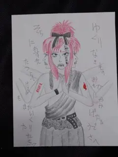 手描きイラスト③ オリジナル　阿修羅