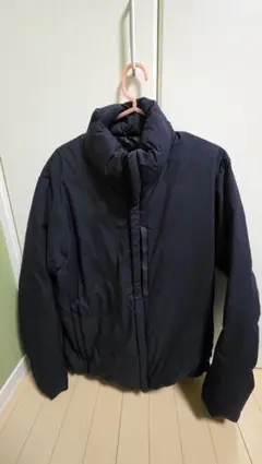 beauty&youth 小松ナイロンスタンドアライドダウンジャケット ブラック